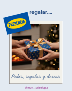 hacer regalos, desear desde la psicologia